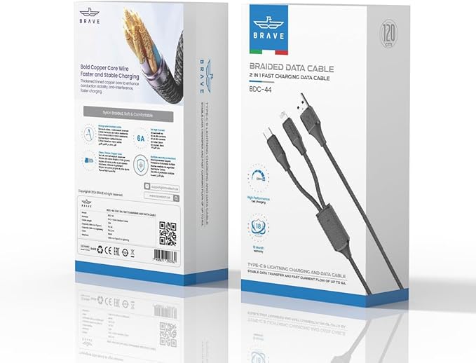 BRAVE - USB-A TO 2IN1 BDC-44