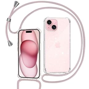 CASE FOR IPHONE- 11 -CASE HOLDER WITH NECK CORD LANYARD STRAP-PINK