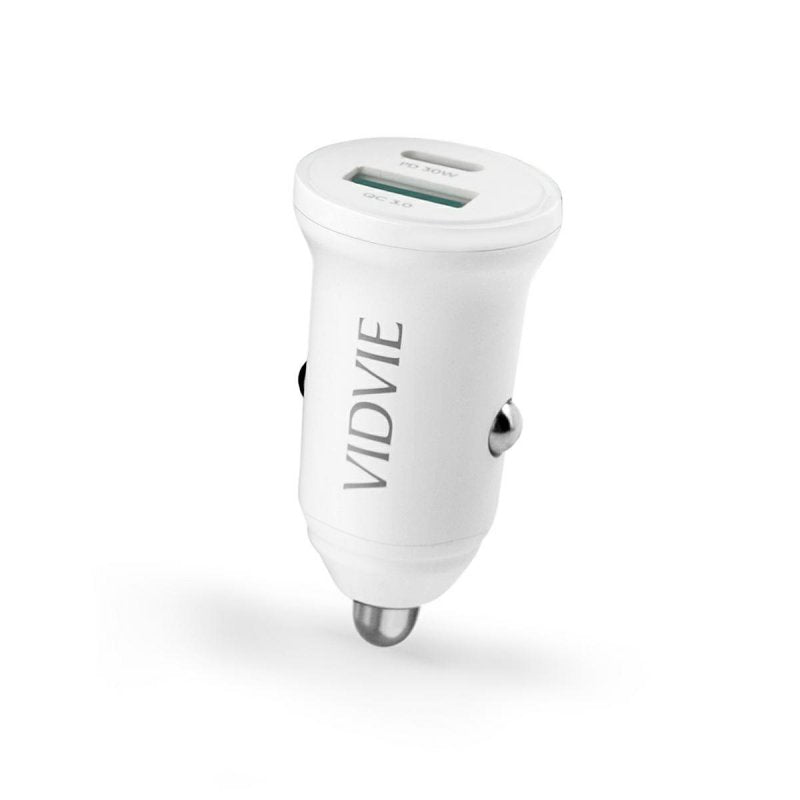 VIDVIE- USB & TYPE-C Car Charger