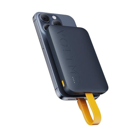 VOLTME- HYPERCORE 10K SLING POWER BANK | 22.5W OUTPUT | BUILT-IN USB-C CABLE