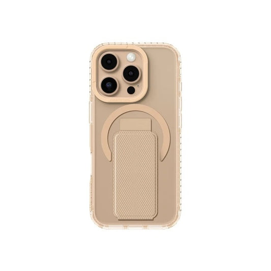 AMAZING THING TITAN PRO + HOLDER MAGSAFE CASE FORIPHONE 16 PRO 6.3-INCH - ROSEGOLD