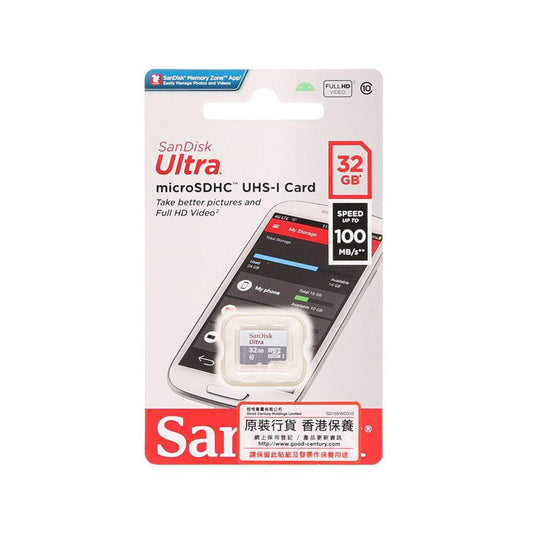 SAN DISK ULTRA MiCROSDHC 100MB 32GB