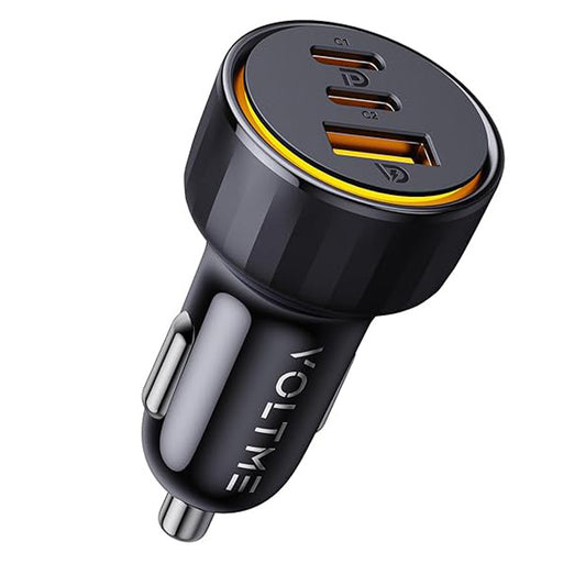 VOLTME- CAZO - 65W 3 PORTS CAR CHARGER