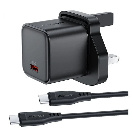 ACEFAST FAST CHARGE WALL CHARGER  PD30W GaN (1xUSB-C) -A124