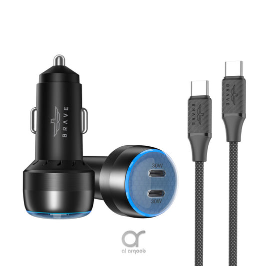 BRAVE-CAR CHARGER PD60W-BCC-24