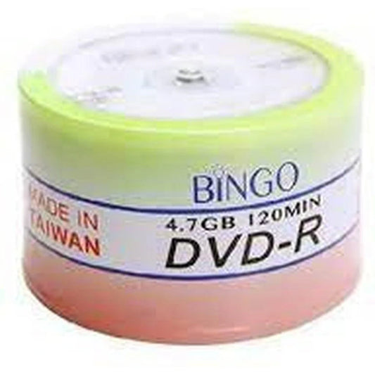 BINGO- DVD-R 50PAK
