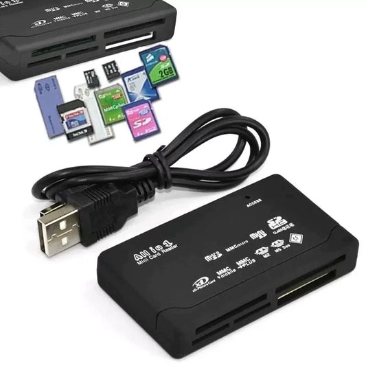 MEMORY All IN ONE CARD READER USB 2.0-TF/MS/MSPRO/M2/XD/SD/MMC/SDXC/SDHC