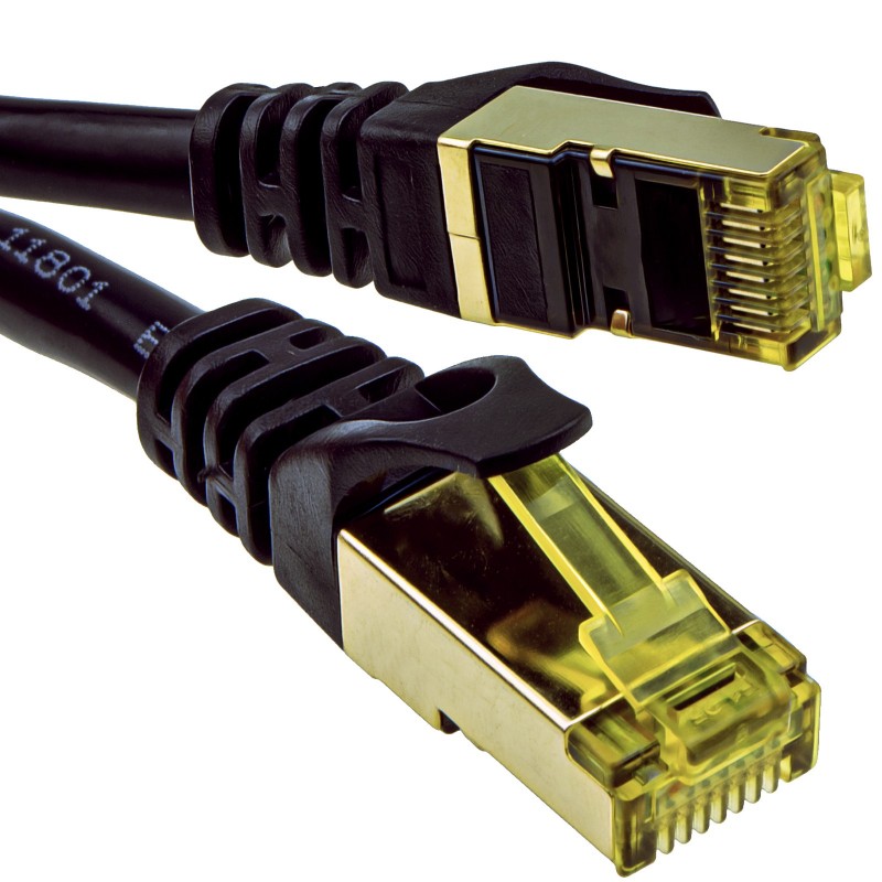 CAT7 600Mhz 10 GIGABIT F/FTP SHIELDED RJ45 NETWORK ETHERNETT CABLE 5M