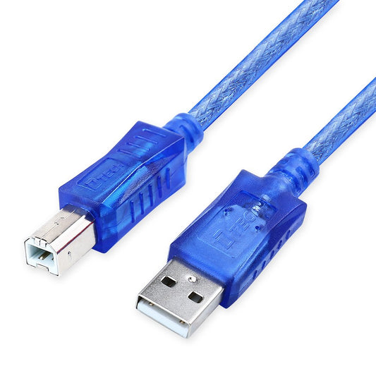 AMC- USB 2.0 PRINTER CABLE A MALE TO B MALE-1M-  BLUE