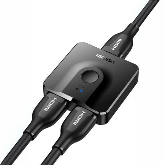 UGREEN - 	2-Port HDMI Switcher-Splitter