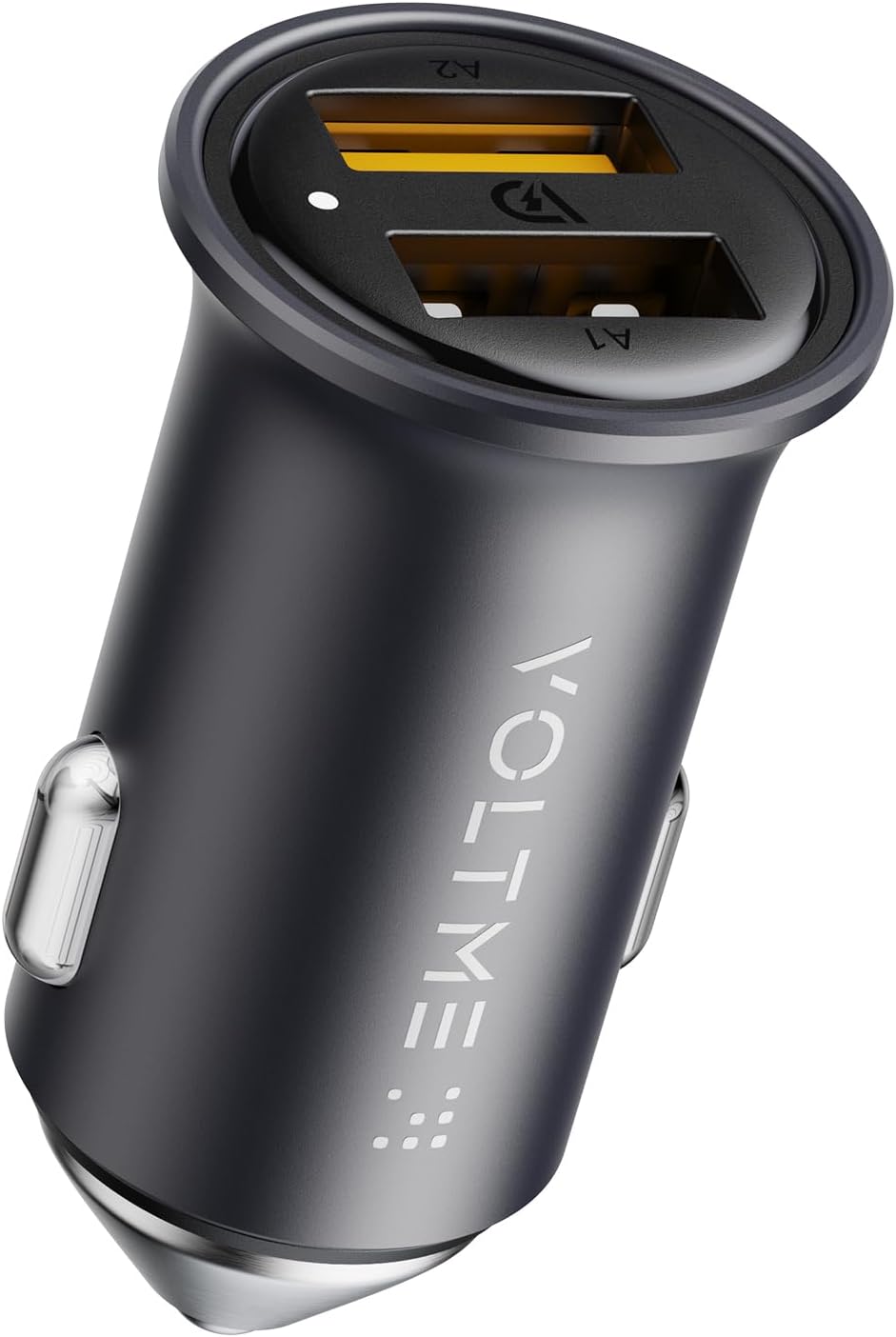 Voltme Cazo 24 AA Car Charger (24W)BLACK