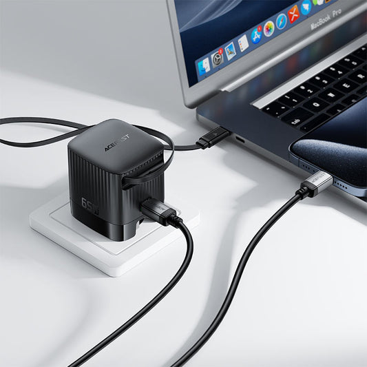 ACEFAST Fast Charge Wall Charger PD65W GaN (2xUSB-C)- A129