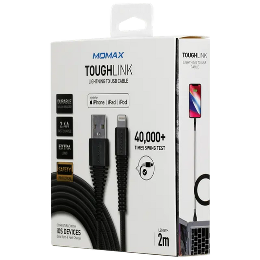 MOMAX TOUGH LINK LIGHTNING TO USB A-1M